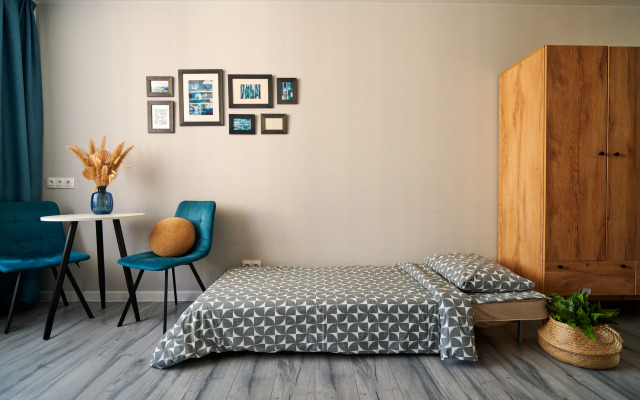 Квартира Студия синяя