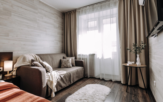 Квартира Уютная Студия в Районе Аэропорта