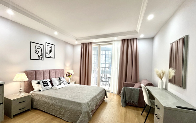 Квартира Красивая студия в резиденции Граф Толстой