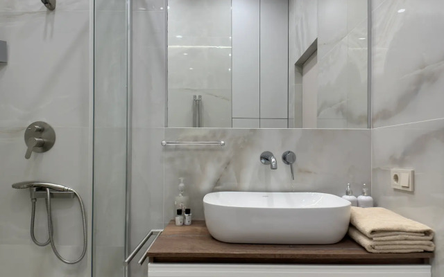 Апартаменты Уютная студия на Шелепихинской набережной