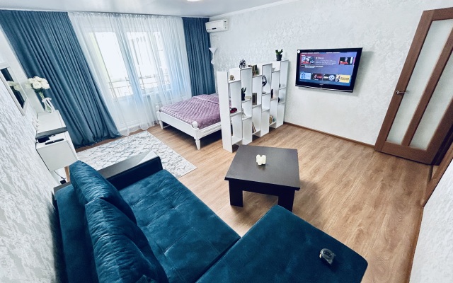 Квартира Уютная просторная однушка (55кв.) с АЛИСОЙ