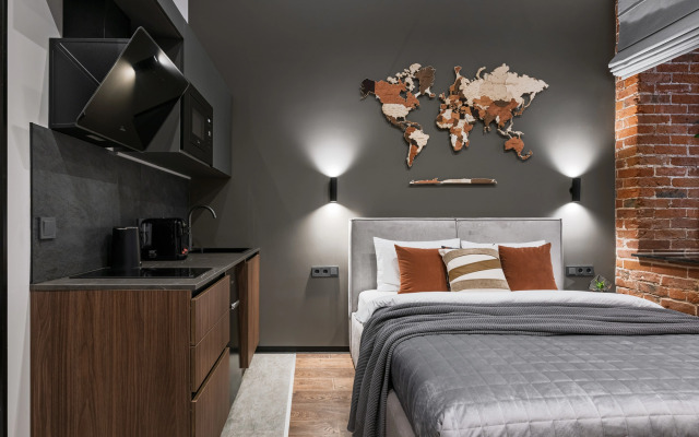 Квартира GM Apartments Стильная Лофт 3 у Кремля