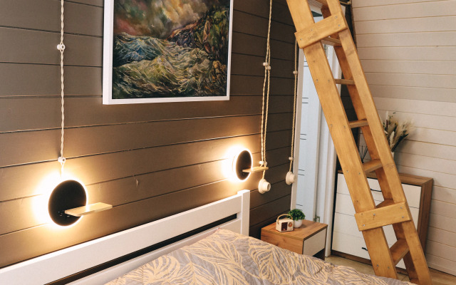 Шале Сфера Агат в лесу на Живописной улице