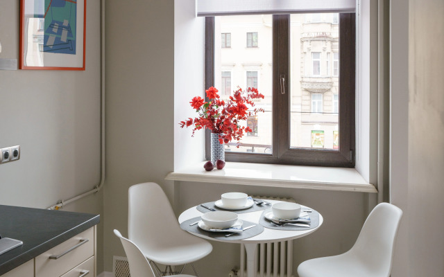 Апартаменты с видом на канал Грибоедова у Невского проспекта