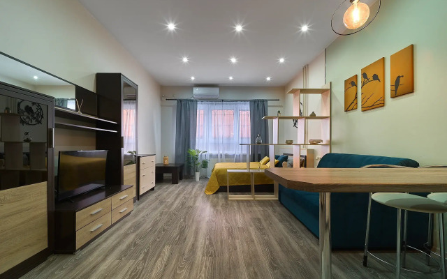 Квартира Просторная и уютная студия