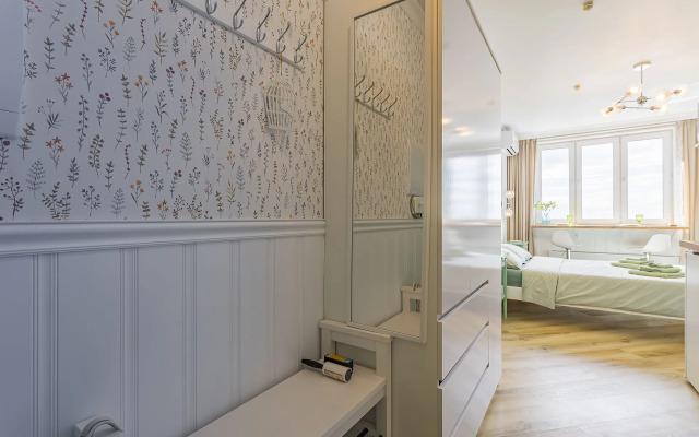 Квартира Студия с видом на реку, уходящую вдаль