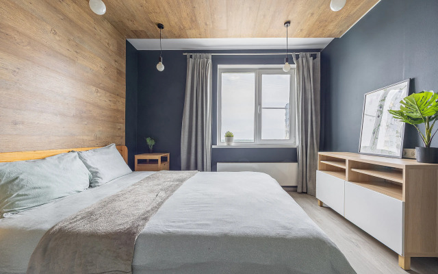 Квартира Просторная с видом на Волгу