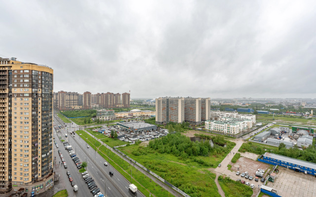 Квартира Sunrise у метро Satin home