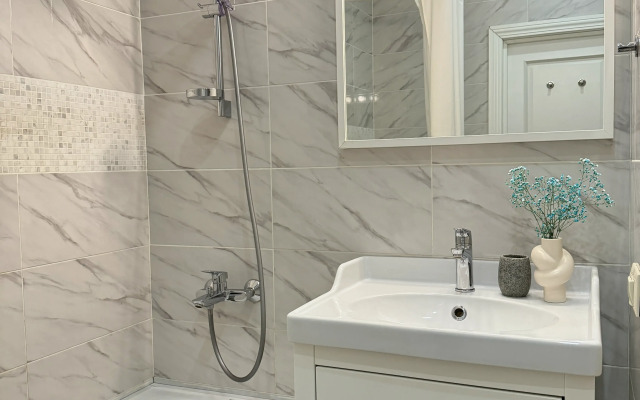 Квартира Premium Aparts Большая студия с панорамным балконом рядом с Москва Сити