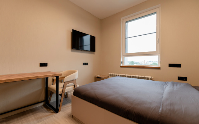 Uyutnaya studiya ryadom s Lukoyl Arenoy Apartments