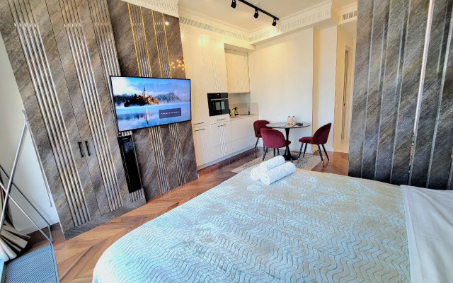 Apartment Стильная Студия на 30 Этаже Москва Сити