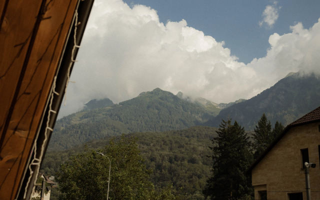Ekoskazka s vidom na gory Glamping