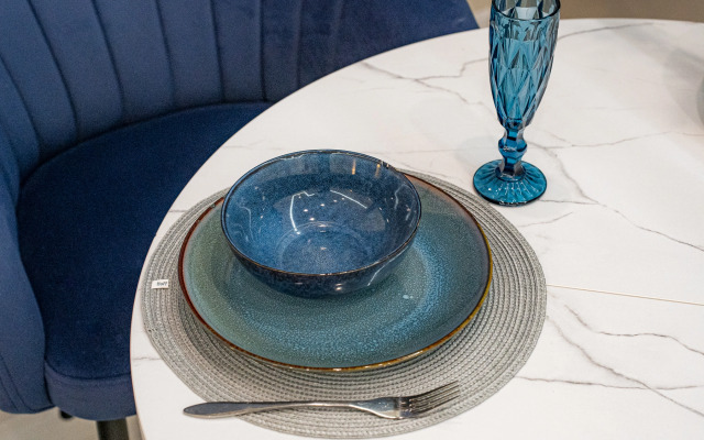 Квартира Студия Люкс в Синих Тонах