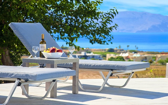 Cretan Sunset Villa Heated Pool