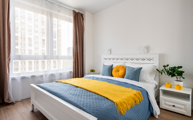 prostornaya vidovaya uglovaya uyutnaya evrotryoshka do 5 gostej flat