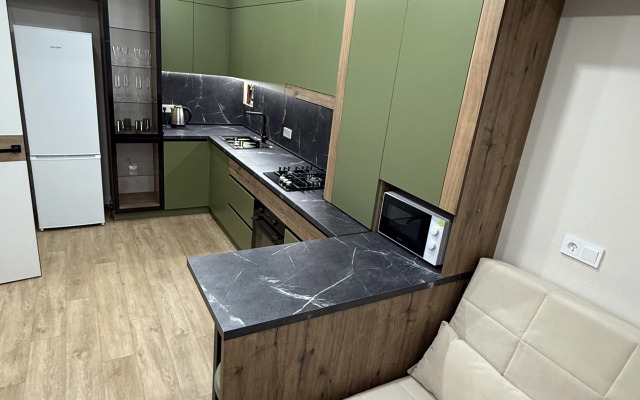 Premialnaya S Dizaynerskim Remontom Flat
