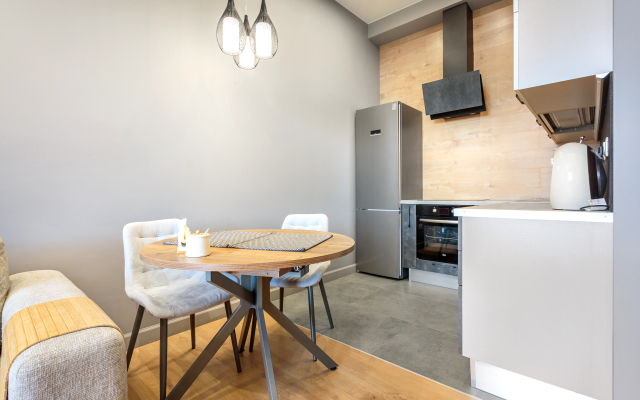 In a new building in the center (ap. Nordic House 2) Flat