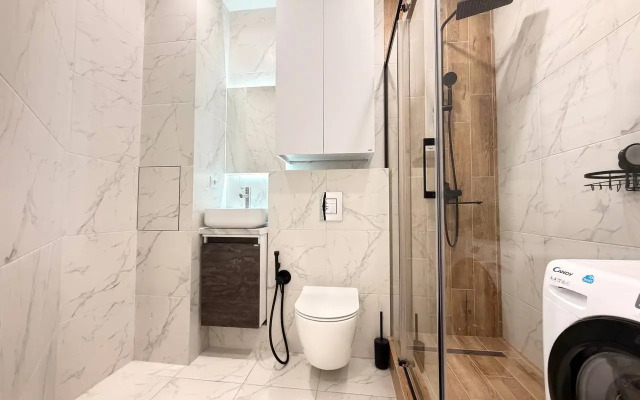 Апартаменты Делюкс с балконом Frukty Rent Однокомнатный