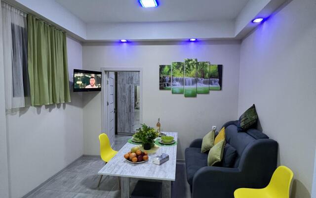 Comfort With Green Refreshing Interior Apartments