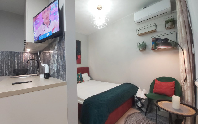 Квартира Дизайнерская Студия Для 3 Гостей у Моря Калейдоскоп