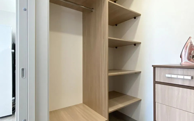 Апартаменты с кроватью 180 см, ванной и панорамными окнами, с 15 по 17 этаж