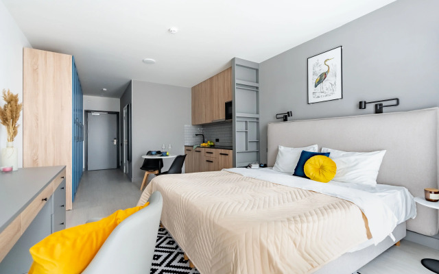 Апартаменты Sova Yard View Beige