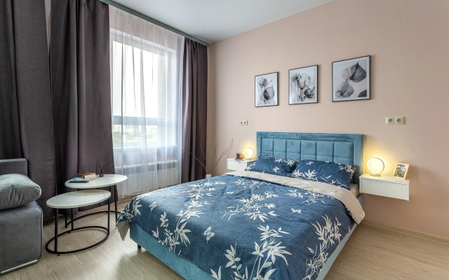 Апартаменты LikeHome Life Спартак - Просторная Трехместная Студия с Кухней