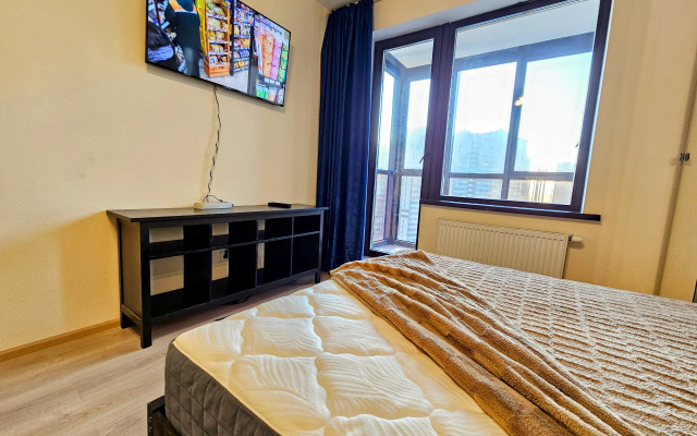 Апартаменты Уютная просторная квартира в 5 минутах ои метро