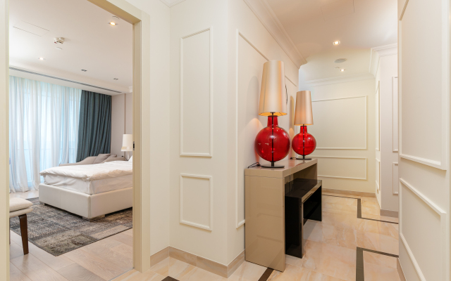Karat Hyatt s 2 spalnyami i vidom na more Apartments