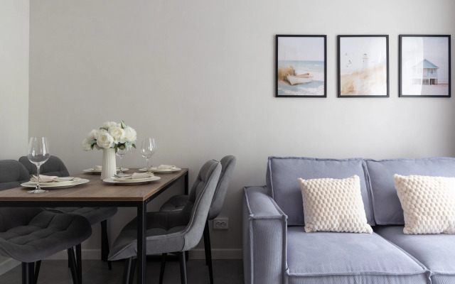 Апартаменты Red Apartments Арт Лайт Сити Шерли