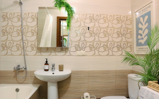 Kvartira s konditcionerom v Stile Skandi Flat