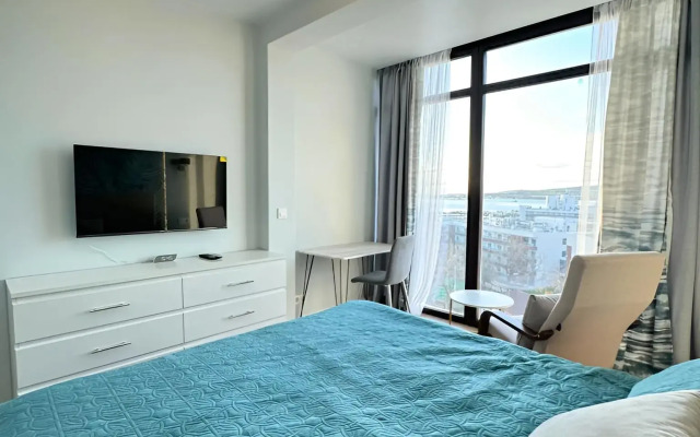 Квартира Тропический бриз с видом на море и камином