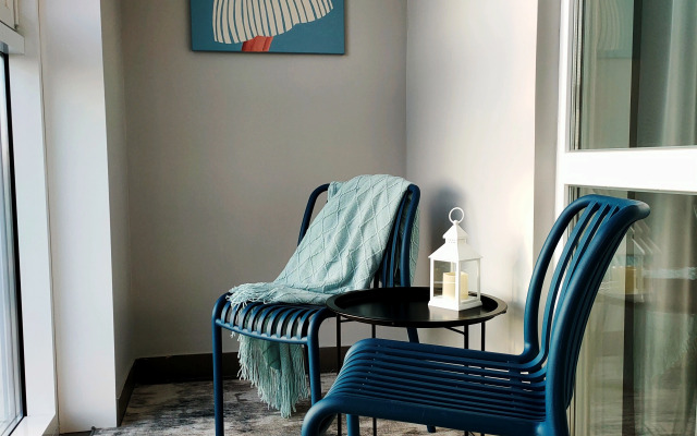 Квартира с красивой террасой на крыше дома в Белгороде