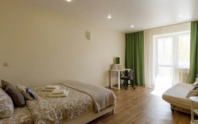 Квартира Уютная однокомнатная с видом на Храмовый Комплекс