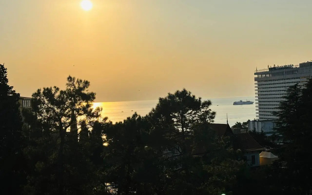 S Balkonom I Vidom Na More Apartment