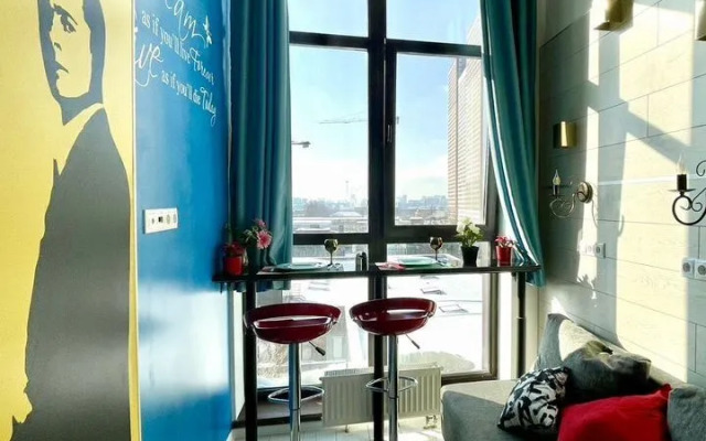 Квартира Двухуровневая студия рядом с метро Селигерская