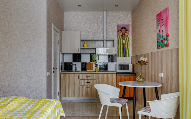 Квартира Студия Лимонный Вайб в Центре Сочи