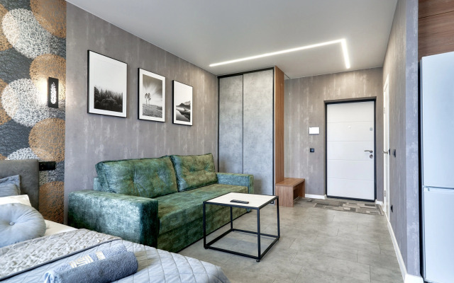 Апартаменты Студия у метро Петровщина с дизайнерским ремонтом