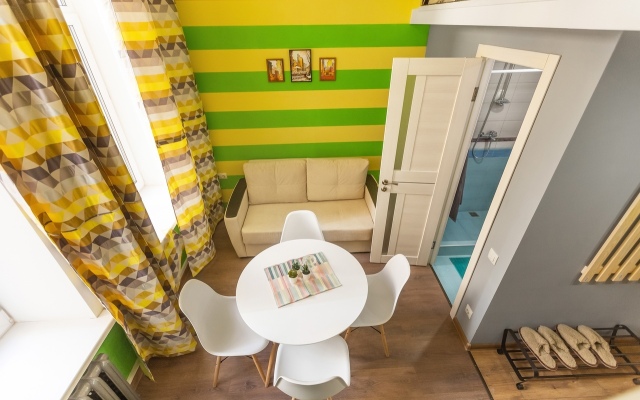 Апартаменты Nekrasoffapart Двухуровневые Green