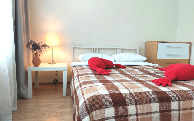 Квартира Евродвушка с Видом на Ск Арена