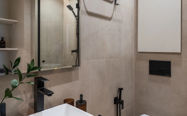 Квартира Студия серая