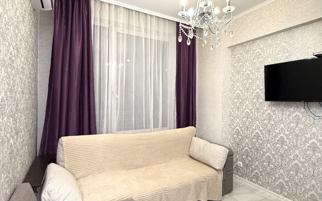 Квартира с дизайнерским ремонтом и красивым видом на город