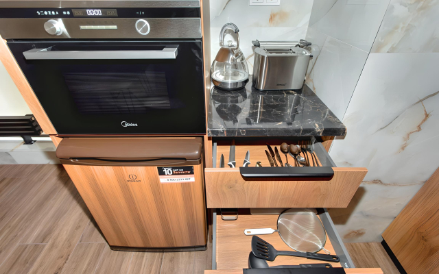 V centre Sochi 10 minut do morya AK Arhitektor chetirehmestnie komfort modern Apartaments