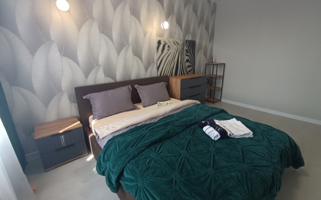 Квартира Евро-двушка с видом на Ангару в бизнес-классе ЖК СИБИРЯКОВ