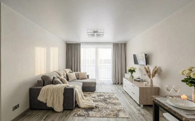 Апартаменты Stepanenkov Евродвухкомнатная квартира на улице Владимира Заровного 34