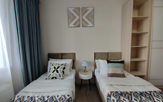 Апартаменты  Современные двухкомнатные у Экспофорума