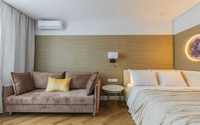 Апартаменты с Панорамным Видом на Волгу на Волжской набережной 26 Сова-Дом