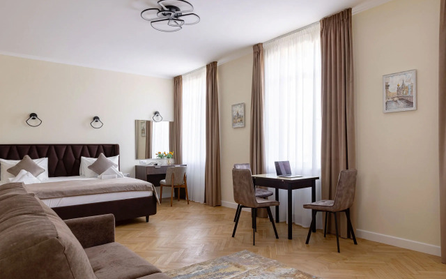 Меблированные комнаты Соло Панорама Дворцовая площадь