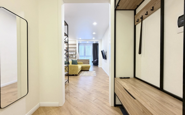 Apartamenty Stil'naa studia v otlicnoj lokacii v Centre Kazani v ZK Manhetten