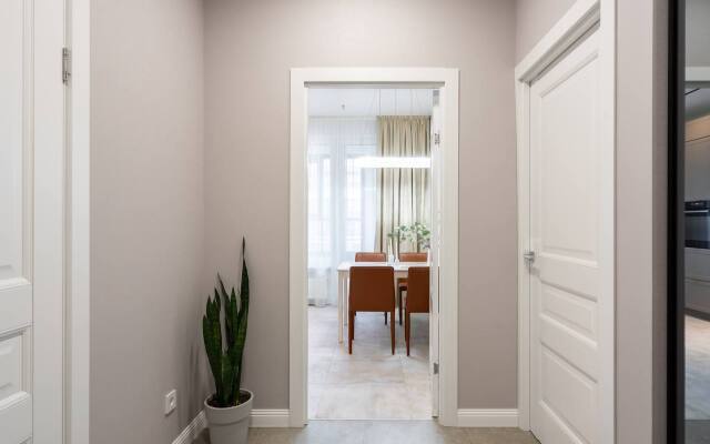 Квартира в синих тонах